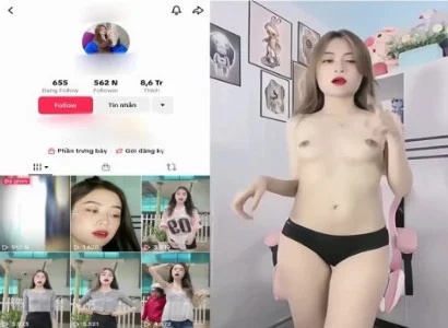 Phang em Tiktoker da trắng ngon nghệ